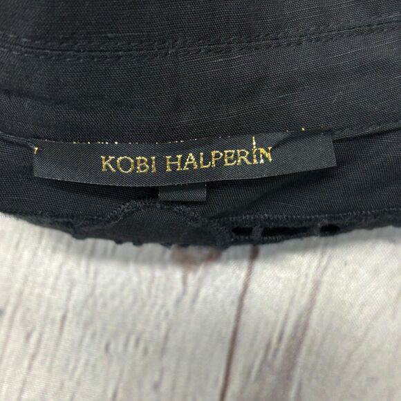 Kobi Halperin Women Open Front Blazer Jacket Size Medium Tencel Linen C024 -6 - Picture 6 of 16